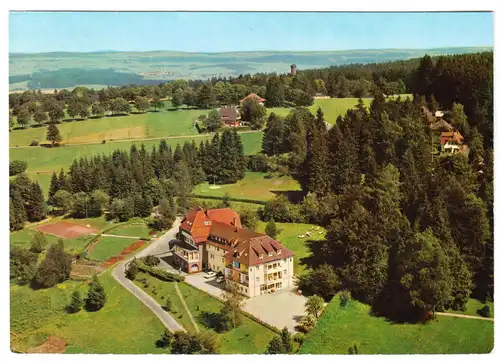 AK, Freudenstadt Schwarzwald, Sanatorium Hohenfreudenstadt, Version 1, um 1978