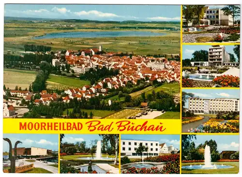 AK, Bad Buchau, acht Abb., um 1974