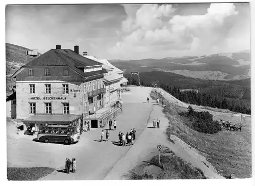 AK, Belchen Schwarzwald, Hotel Belchenhaus, um 1966