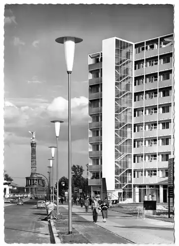 AK, Berlin Tiergarten, Hansaviertel, Schwedenhaus, 1958