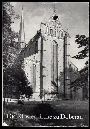 Fründt, Edith; Beyer, Klaus G.; Die Klosterkirche zu Doberan, 1976