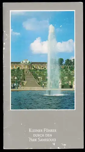 tour. Broschüre, Potsdam, Kleiner Führer durch den Park Sanssouci, 1996