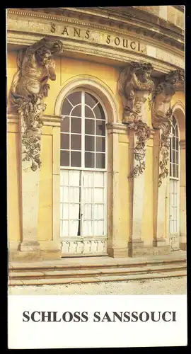 tour. Broschüre, Potsdam, Schloss Sanssouci, 1984