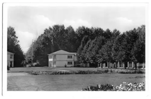 AK, Wiek Rügen, Kindererholungsheim "Frohe Zukunft", Parkanlagen, 1956