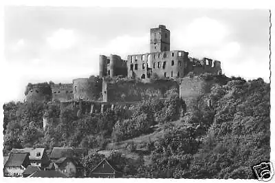 AK, Königstein im Taunus, Ruine Königstein, ca. 1960