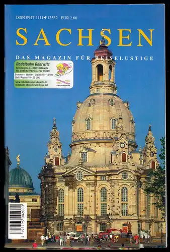 tour. Broschüre, Sachsen - Das Magazin für Reiselustige, 2005