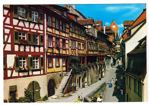 AK, Meersburg am Bodensee, Steigstr., um 1985