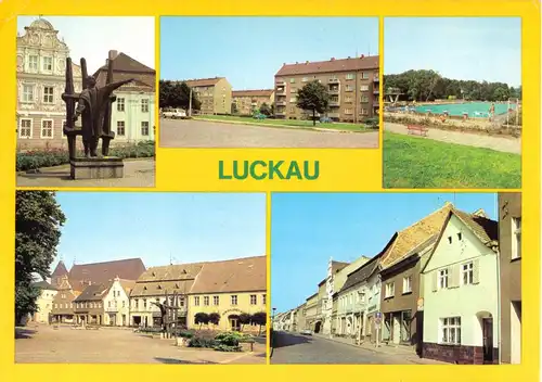 AK, Luckau, fünf Abb., 1985