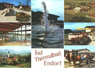 AK, Bad Endorf Chiemgau, sieben Abb., ca. 1986