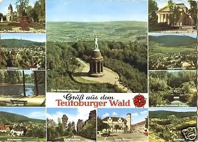 AK, elf Abb., Teuteburger Wald, 1963