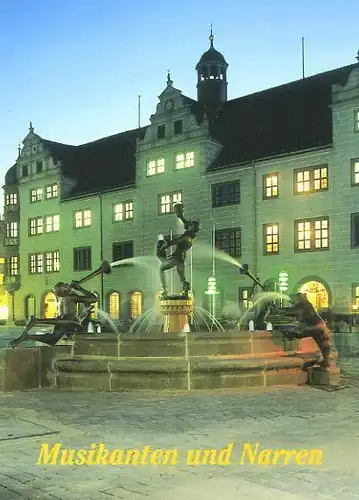 AK, Torgau, Marktbrunnen, Rat der Stadt, ca. 1995