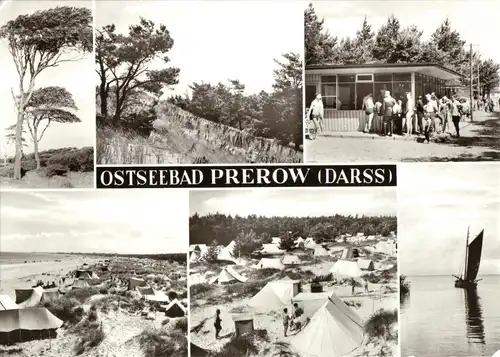 AK, Ostseebad Prerow Darß, sechs Abb., 1979