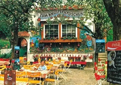 AK, Bad Wildungen - Nordwest, Café "Knusperhäuschen", um 1978