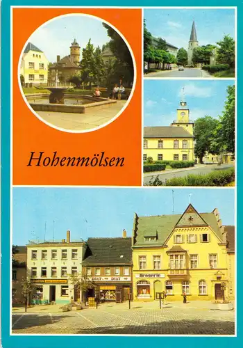 AK, Hohenmölsen, vier Abb., 1984