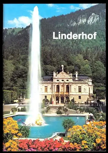tour. Broschüre, Ettal, Schloß Linderhof, 1967