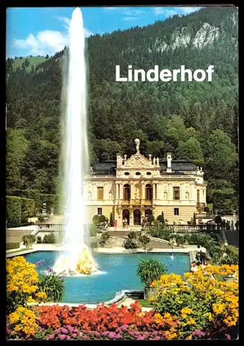 tour. Broschüre, Ettal, Schloß Linderhof, 1967