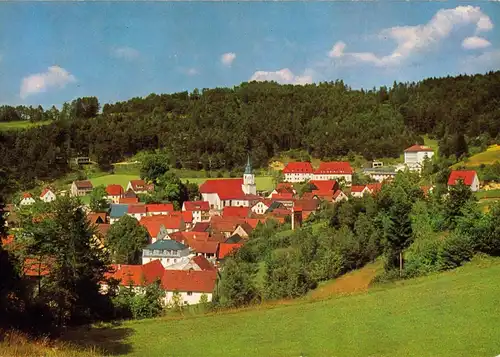 AK, Obertrubach Fränk. Schweiz, Teilansicht, um 1980