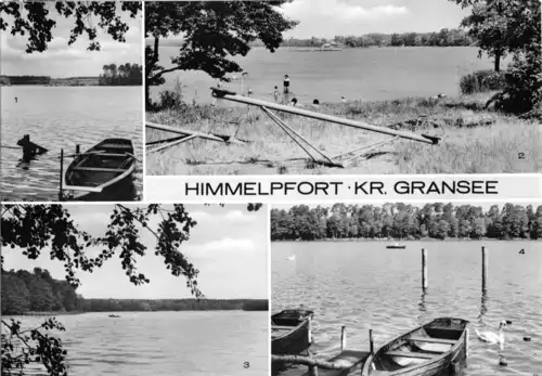 AK, Himmelpfort Kr. Gransee, vier Abb., 1978