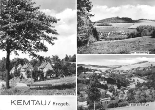 AK, Kemtau Erzgeb., drei Abb., 1974