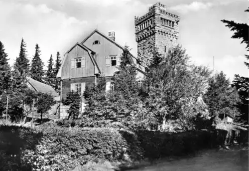 AK, Elgersburg Thür. Wald, Hohe Warte, 1971