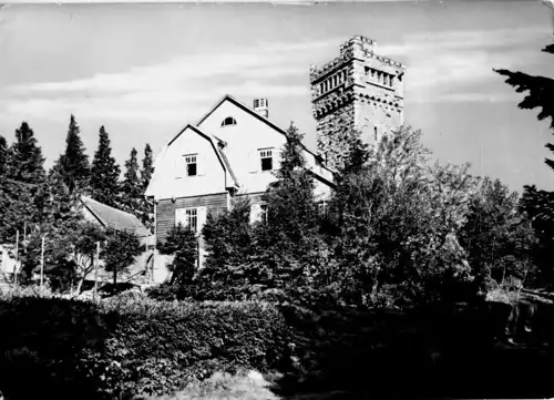 AK, Elgersburg Thür. Wald, Hohe Warte, 1964