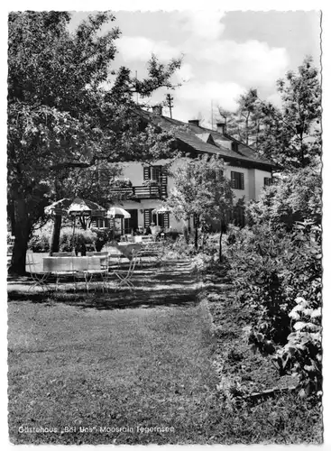 AK, Moosrain Post Gmund am Tegernsee, Gästehaus "Bei Uns", um 1965