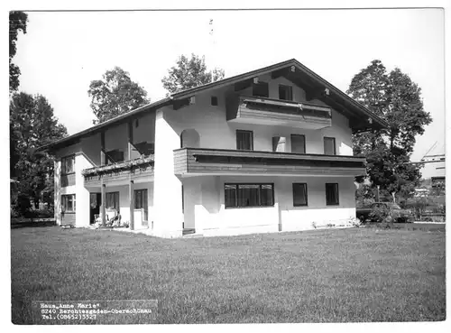 AK, Berchtesgaden - Oberschönau, Haus "Anne-Marie", um 1970