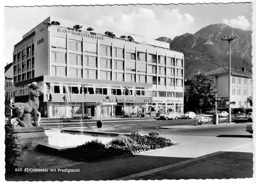 AK, Bad Reichenhall, Hotel Bayerischer Hof, um 1975