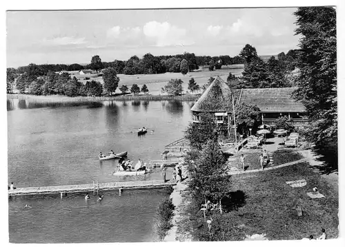 AK, Tittmoning Obb., Strandbad, belebt, 1967