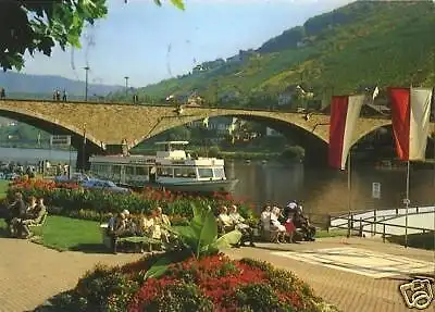 AK, Cochem an der Mosel, Uferanlagen, 1985