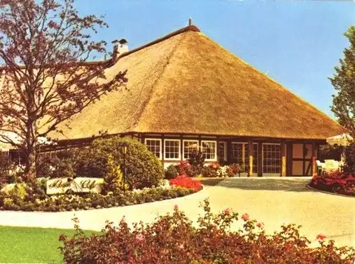 AK, Walsrode, Vogelpark, Rosencafé, um 1972