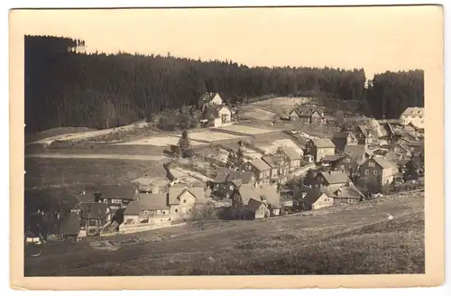 AK, Stützerbach Thür., Ortsteilansicht, 1955