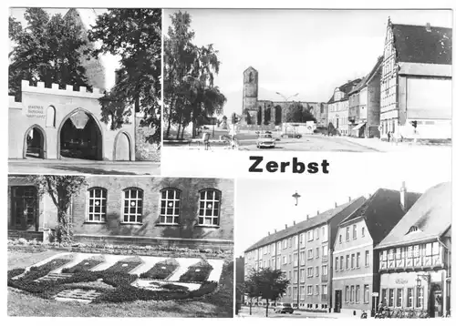 AK, Zerbst, vier Abb., 1979
