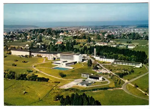AK, Murnau Obb., Unfallkrankenhaus, Luftbildansicht, 1971