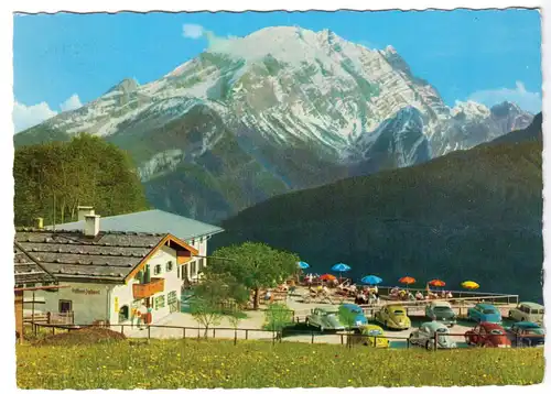 AK, Ramsau b. Berchtesgaden, Berggasthof und Pension "Zipfhäusl", 1970