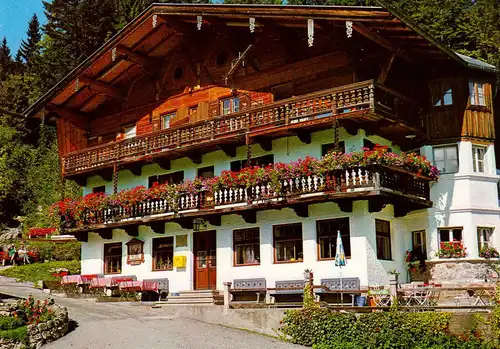 AK, Bayrischzell, Gaststätte "Zum feurigen Tatzelwurm, um 1980