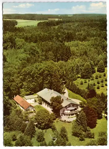 AK, Feldkirchen Westerham, DRK Erholungsheia_2023_05m Hohenfried, Luftbild, 1966