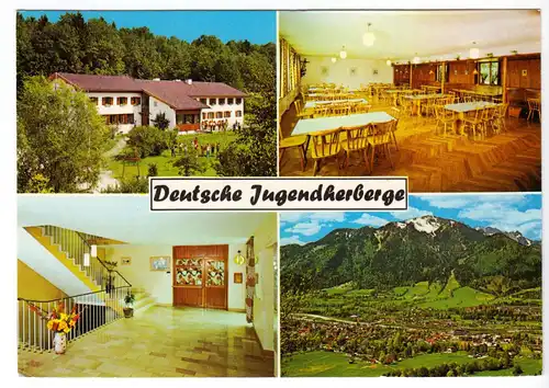 AK, Lenggries Obb., Jugendherberge, vier Abb., 1979