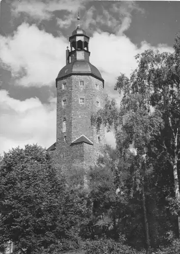 AK, Geyer Erzgeb., Heimatmuseum im städt. Wachturm, 1968