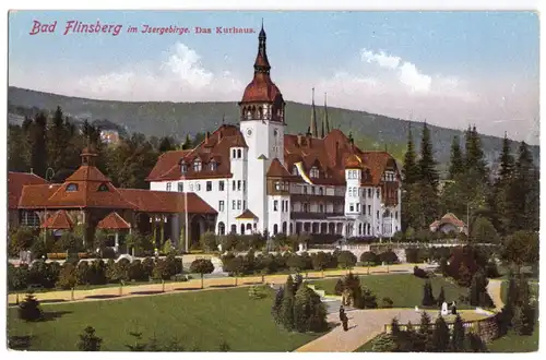 AK, Bad Flinsberg Isergeb., Das Kurhaus, ca. 1914