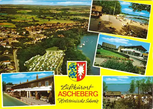 AK, Ascheberg Holst. Schweiz, fünf Abb., gestaltet, um 1980