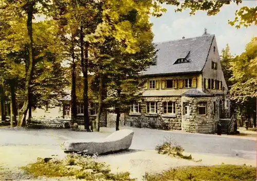 AK, Ehrenfriedersdorf Erzgeb., Greifensteine, Konsum-Gastst. "Berghaus", 1965
