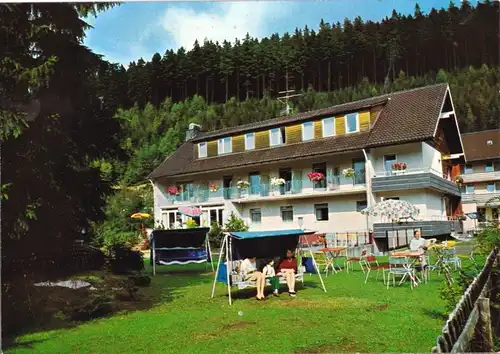 AK, Wildemann Oberharz, Café - Restaurant "Haus Vogelsang", 1973