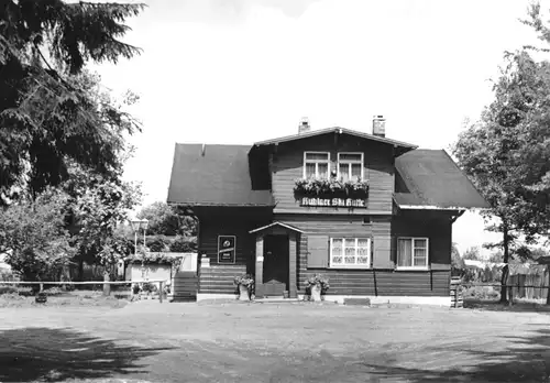 AK, Ruhla Kr. Eisenach, Ruhlaer Ski-Hütte, 1986