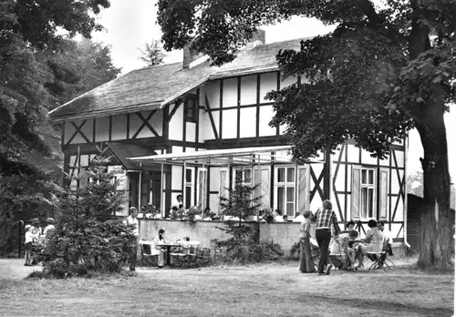 AK, Ilsenburg Harz, Raststätte "Plessenburg", belebt, 1974