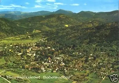 AK, Badenweiler, Luftbildansicht, 1983