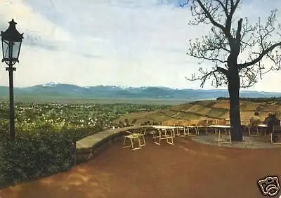 AK, Badenweiler Schwarzw., Ausblick auf die Vogesen