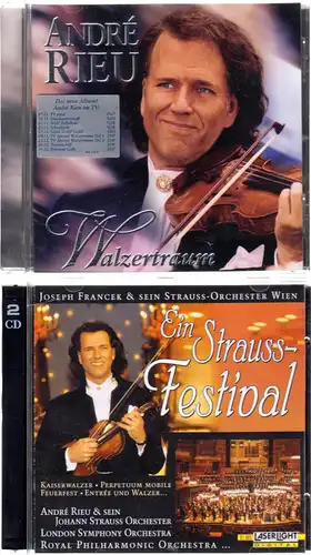 zehn Musik - CDs (davon eine Doppel-CD) von Andre Rieu