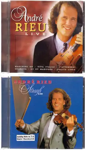 zehn Musik - CDs (davon eine Doppel-CD) von Andre Rieu