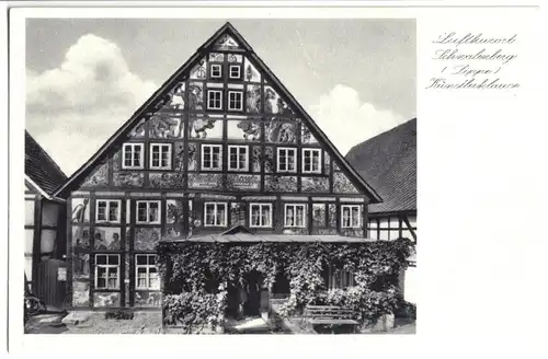 AK, Schieder-Schwalenberg, Künstlerklause H. Niederbracht, um 1932